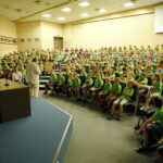 Politechnika Dziecięca. Spotkanie z kosmonautą Mirosławem Hermaszewskim / Marzena Mąkosa / Radio Kielce