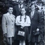 Polacy ratujący Żydów. Rodzina Majewskich z Suchedniowa. Nikodem i Emilia Majewscy z córkami / Repr. Jarosław Kubalskii / Radio Kielce