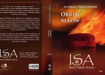 Okładka książki  „Okręg Alków” z sagi „Isa” / wydawnictwo Profil-Archeo