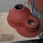 Skarżysko - Kamienna. Rekonstrukcja niemieckiego działa samobieżnego Stug IV w Muzeum "Orła Białego". Remont zwolnicy koła napędowego / Artur Buńko / Muzeum "Orła Białego" w Skarżysku