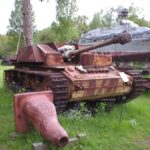 Skarżysko-Kamienna. Rekonstrukcja niemieckiego działa samobieżnego Stug IV w Muzeum Orła Białego / Muzeum Orła Białego w Skarżysku-Kamiennej