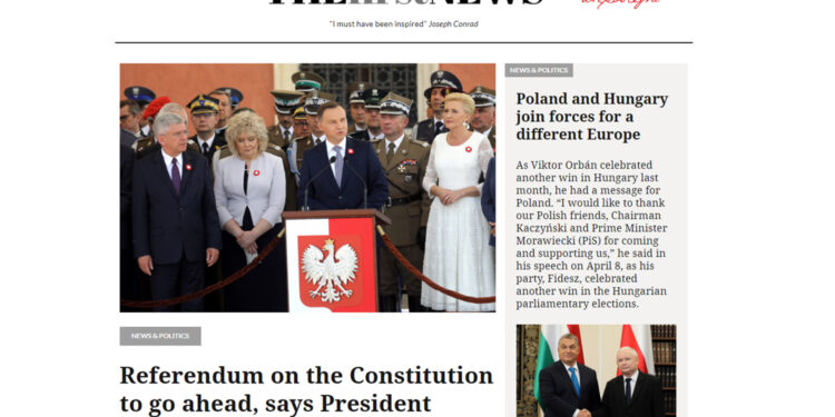 Polska Agencja Prasowa uruchomiła portal w języku angielskim - The First News / PAP