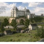 Pińczowski Zespół Zamkowy na przełomie XVII i XVIII wieku / Mateusz Staniszew