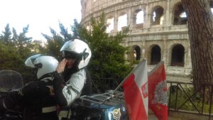 II Motocyklowy Rajd Monte Cassino / Joanna Kuryś, Krzysztof Kurek i Grzegorz Gajewski