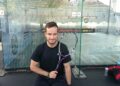 Michał Wójcik, trener w klubie Squash Korona / Katarzyna Prędotka / Radio Kielce
