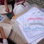 Kielce. Warsztaty „Orientalna ceramika - szacunek dla Syrii” przed Instytutem Dizajnu / Katarzyna Prędotka / Radio Kielce