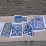 Kielce. Warsztaty „Orientalna ceramika - szacunek dla Syrii” przed Instytutem Dizajnu / Katarzyna Prędotka / Radio Kielce