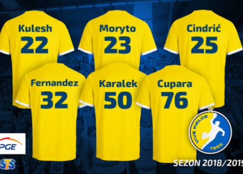Koszulki z numerami, z jakimi będą grali nowi zawodnicy PGE Vive Kielce / PGE Vive Kielce