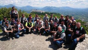 II Motocyklowy Rajd Monte Cassino / Joanna Kuryś, Krzysztof Kurek i Grzegorz Gajewski