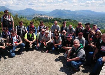 II Motocyklowy Rajd Monte Cassino / Joanna Kuryś, Krzysztof Kurek i Grzegorz Gajewski