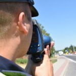 08.06.2018 Lisów. Policyjna akcja "Prędkość" / Komenda Miejska Policji / Kielce