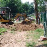 Prace archeologiczne związane z poszukiwaniem ofiar komunistycznego terroru na cmentarzu Piaski w Kielcach / Leszek Bukowski / Kielecka delegatura IPN