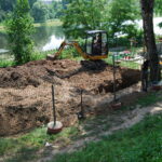 Prace archeologiczne związane z poszukiwaniem ofiar komunistycznego terroru na cmentarzu Piaski w Kielcach / Leszek Bukowski / Kielecka delegatura IPN