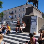 Kielce. Akcja "Śniadek czyta Żeromskiego" / Michał Kita / Radio Kielce