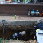 Prace archeologiczne związane z poszukiwaniem ofiar komunistycznego terroru na cmentarzu Piaski w Kielcach / Leszek Bukowski / Kielecka delegatura IPN