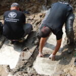 Prace archeologiczne związane z poszukiwaniem ofiar komunistycznego terroru na cmentarzu Piaski w Kielcach / Leszek Bukowski / Kielecka delegatura IPN