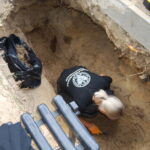 Prace archeologiczne związane z poszukiwaniem ofiar komunistycznego terroru na cmentarzu Piaski w Kielcach / Leszek Bukowski / Kielecka delegatura IPN