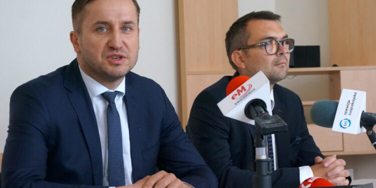 Od lewej: Kamil Suchański, Marcin Różycki / Michał Kita / Radio Kielce