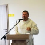 13.06.2018 Piekoszów. Sympozjum naukowe poświęcone 50 lecia koronacji obrazu Matki Bożej Miłosierdzia. O. dr Stanisław Rudziński / Wiktor Dziarmaga / Radio Kielce