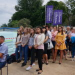 Wmurowanie kamienia węgielnego pod budowę Powiatowego Zespołu Szkół / Michał Kita / Radio Kielce