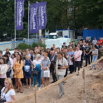 Wmurowanie kamienia węgielnego pod budowę Powiatowego Zespołu Szkół / Michał Kita / Radio Kielce