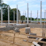 Wmurowanie kamienia węgielnego pod budowę Powiatowego Zespołu Szkół / Michał Kita / Radio Kielce