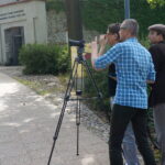 Zdjęcia z planu zdjęciowego do filmu "Kielecka Brygada Piechoty" / Michał Kita / Radio Kielce