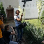 Zdjęcia z planu zdjęciowego do filmu "Kielecka Brygada Piechoty" / Michał Kita / Radio Kielce