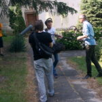 Zdjęcia z planu zdjęciowego do filmu "Kielecka Brygada Piechoty" / Michał Kita / Radio Kielce