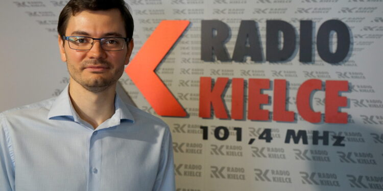 Dr prawa, mecenas Maksymilian Ślusarczyk / Kamil Król / Radio Kielce