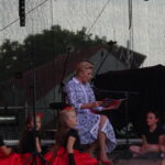 Pierwsza Dama Agata Kornhauser-Duda gościem honorowym 16. Międzynarodowego Festiwalu Kultury Dziecięcej w Pacanowie / Kamil Włosowicz / Radio Kielce