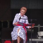 Pierwsza Dama Agata Kornhauser-Duda gościem honorowym 16. Międzynarodowego Festiwalu Kultury Dziecięcej w Pacanowie / Kamil Włosowicz / Radio Kielce