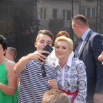 Pierwsza Dama Agata Kornhauser-Duda gościem honorowym 16. Międzynarodowego Festiwalu Kultury Dziecięcej w Pacanowie / Kamil Włosowicz / Radio Kielce