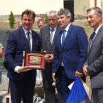 Otwarcie boiska wielofunkcyjnego przy Zespole Szkół Centrum Kształcenia Rolniczego w Chrobrzu / Kamil Włosowicz / Radio Kielce