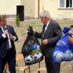 Otwarcie boiska wielofunkcyjnego przy Zespole Szkół Centrum Kształcenia Rolniczego w Chrobrzu / Kamil Włosowicz / Radio Kielce