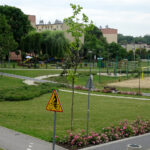 Tereny rekreacyjne w Busku-Zdroju nad Stawem Niemieckim / Kamil Włosowicz / Radio Kielce