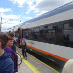 Po 13 latach przerwy do Buska-Zdroju wjechał pociąg z Kielc / Kamil Włosowicz / Radio Kielce