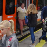 Po 13 latach przerwy do Buska-Zdroju wjechał pociąg z Kielc / Kamil Włosowicz / Radio Kielce