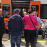 Po 13 latach przerwy do Buska-Zdroju wjechał pociąg z Kielc / Kamil Włosowicz / Radio Kielce