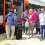 Po 13 latach przerwy do Buska-Zdroju wjechał pociąg z Kielc / Kamil Włosowicz / Radio Kielce