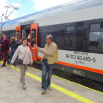 Po 13 latach przerwy do Buska-Zdroju wjechał pociąg z Kielc / Kamil Włosowicz / Radio Kielce