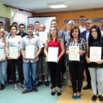 Jędrzejów. Środowiskowy Hufiec Pracy w Jędrzejowie podsumował projekt Erazmus Plus „Poszerzamy wiedzę i horyzonty - praktyki zawodowe w Wielkiej Brytanii 2” / Ewa Pociejowska - Gawęda / Radio Kielce