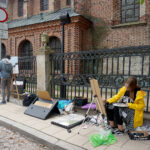 Plener artystyczny uczniów Zespołu Szkół Plastycznych w Katowicach / Grażyna Szlęzak-Wójcik / Radio Kielce