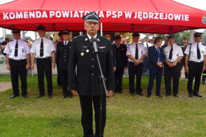 Wojewódzkie Zawody Młodzieżowych Drużyn Sportowo-Pożarniczych w Sędziszowie / Ewa Pociejowska-Gawęda / Radio Kielce
