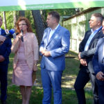 Konferencja dotycząca modernizacji oczyszczalni ścieków / Tomasz Piwko / Radio Kielce