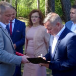 Konferencja dotycząca modernizacji oczyszczalni ścieków / Tomasz Piwko / Radio Kielce