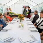 Śniadanie w ogrodzie, które przygotował Grzegorz Russak / Kamil Król / Radio Kielce