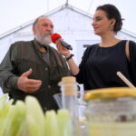 Śniadanie w ogrodzie, które przygotował Grzegorz Russak / Kamil Król / Radio Kielce