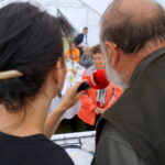 Śniadanie w ogrodzie, które przygotował Grzegorz Russak / Kamil Król / Radio Kielce