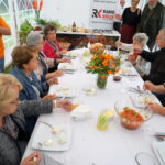 Śniadanie w ogrodzie, które przygotował Grzegorz Russak / Radio Kielce